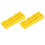1 Pair RV Leveling Ramps 3 Stage Yellow Trailer 1