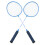 Badminton Racket Set Split Ferroalloy and Nylon 5