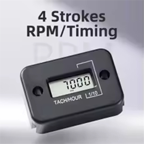 Tachometer Hour Meter Waterproof LCD Display Motorcycle ATV 2