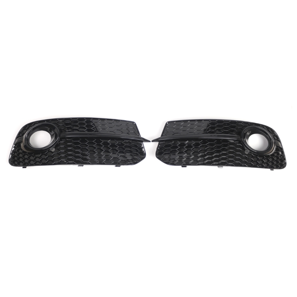 Front Bumper Fog Covers Grille Bezel For Q5 8R 2013-2017 Light 4853895370545