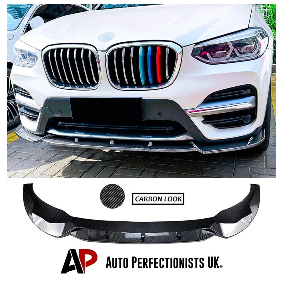 For Bmw X4 G02 Pre-Lci Front Splitter Spoiler Lip M Sport 2018-21 5061072669095