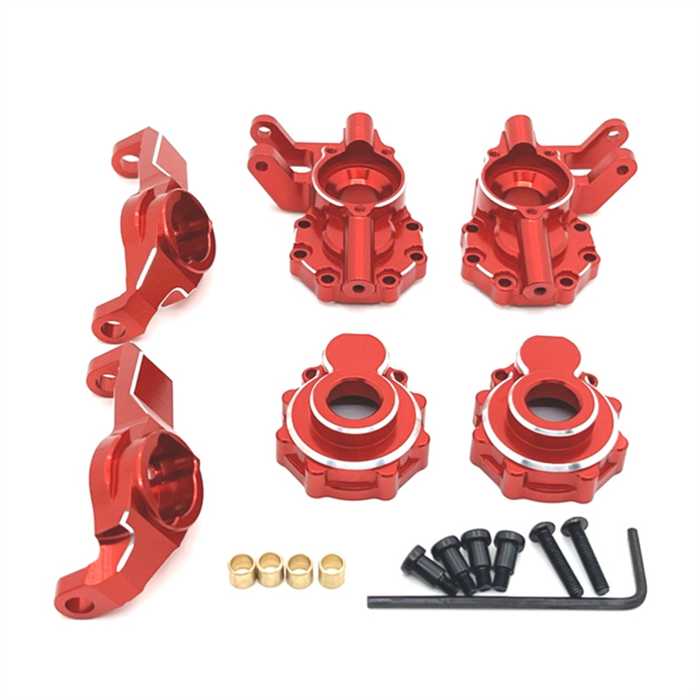 RC Car Upgrade Front Axle C Steering Cup Kit for 1/10 TRX4 HUANGBO R1001 R1002 R1003 Parts D-image-OPC-PJ9QJMF-NEW