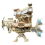 Spaceship Steampunk Mechanical Puzzle Craft Kit, Three-Dimensional DIY Assembly 1