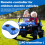 FCC-Certified 2.4G Wireless Remote Controller for Kids' Electric Vehicle (Blue/Black) Replacement Receiver 7