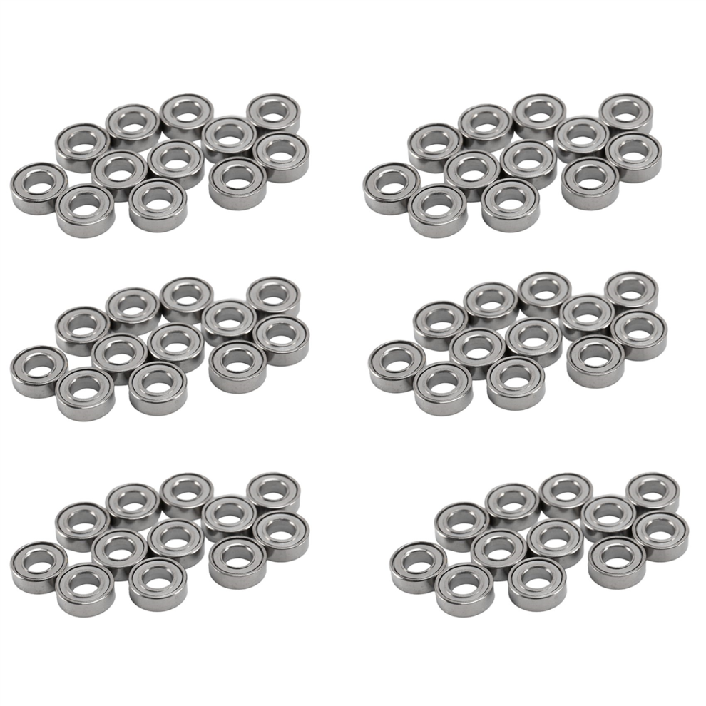 72Pcs Steel Bearing 3X6x2mm For C14 C24 C34 C44 Mn D90 Mn-90 Mn99s Rc Car Spare Parts Upgrade Accessories 4853895378268