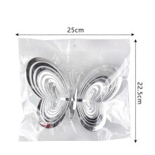 Butterfly Wind Spinners Hanging Ornaments Rotating Wind Chime G