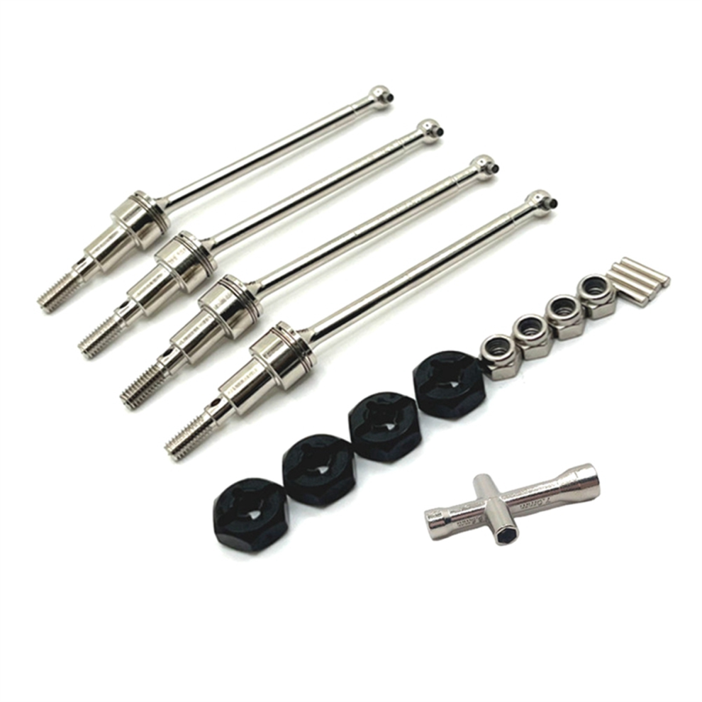 For SCY 1/16 Q117 W130 W141 RC Brush Remote Control Car Parts Upgrade Drive Shaft for Enhanced Performance Black-image-OPC-PJ9QNDV-NEW