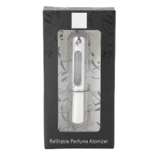 Mini flacon vaporisateur de parfum rechargeable, pompe à parfum, flacon vaporisateur cosmétique 5 ml