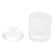 Boîte décorative pour écouvillons, bouteille à bijoux, style rétro, petite bouteille de rangement en