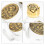 2pcs Portable Glass Holy Water Bottle Embossment Surface Empty Bottle Decorative Container 2