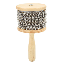 Kabasa de madera, juguete de manivela con bola de acero, instrumento de enseñanza portátil para niños en casa y jardín de infancia.