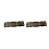 Lot de 2 tableaux d'affichage muraux pour billard, en bois teinté noir 2