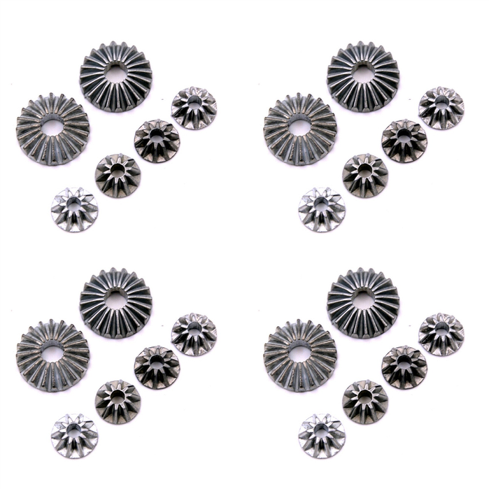 4X Metal Differential Gear 12402-A-1952 For 104009 12402-A 12401 12402 12403 12404 12409 Rc Car Upgrade Parts 4853895392592