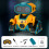 Robot RC intelligent 2.4G, télécommande, induction, danse interactive, musique, détection de gestes, cadeaux d'anniversaire A 3