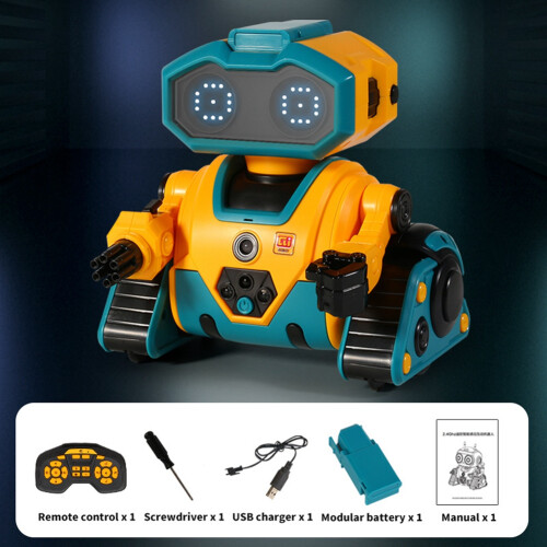 Robot RC intelligent 2.4G, télécommande, induction, danse interactive, musique, détection de gestes, cadeaux d'anniversaire A 2