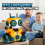 Robot RC intelligent 2.4G, télécommande, induction, danse interactive, musique, détection de gestes, cadeaux d'anniversaire A 5