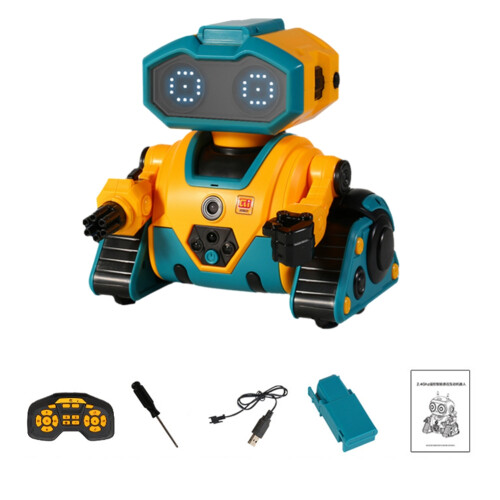 Robot RC intelligent 2.4G, télécommande, induction, danse interactive, musique, détection de gestes, cadeaux d'anniversaire A
