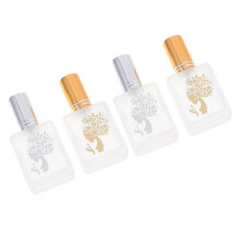 Sealing Cap Essential Oils Glass Diffuser Container Refillable Perfume Bottles for Car Use 4Pcs