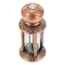 Decorative Glass Bottle Perfume Container Vintage Essential Oil Bottle Wedding present Artificial Stone