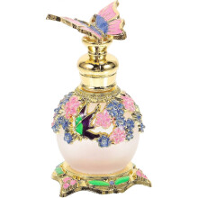 Glass Perfume Bottle Vintage Design Packaging Friends Desktop Ornament 3.11.81.8in