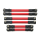Steering Linkage Pull Rod Tie for Hoss/Slash/ 4WD Red 2