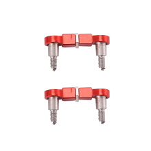 Rótula trasera de metal para K969, K979, K989, K999, P929, P939, 1/28, accesorios y piezas de actualización para coche RC, color rojo