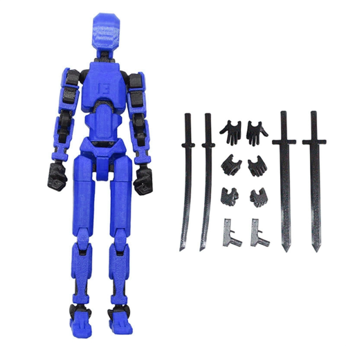 Figurine articulée Fun 13 imprimée en 3D, figurine mobile multi-articulée T13, mannequin décoratif, E 1