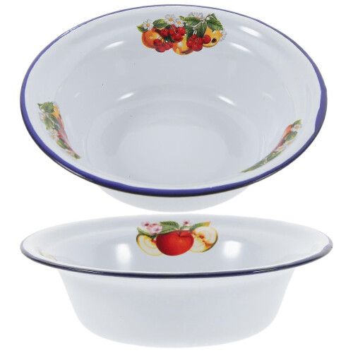 Heavy-Duty Enamelware Basin, Large Size, Excellent for Baking and Cooking Activities 2