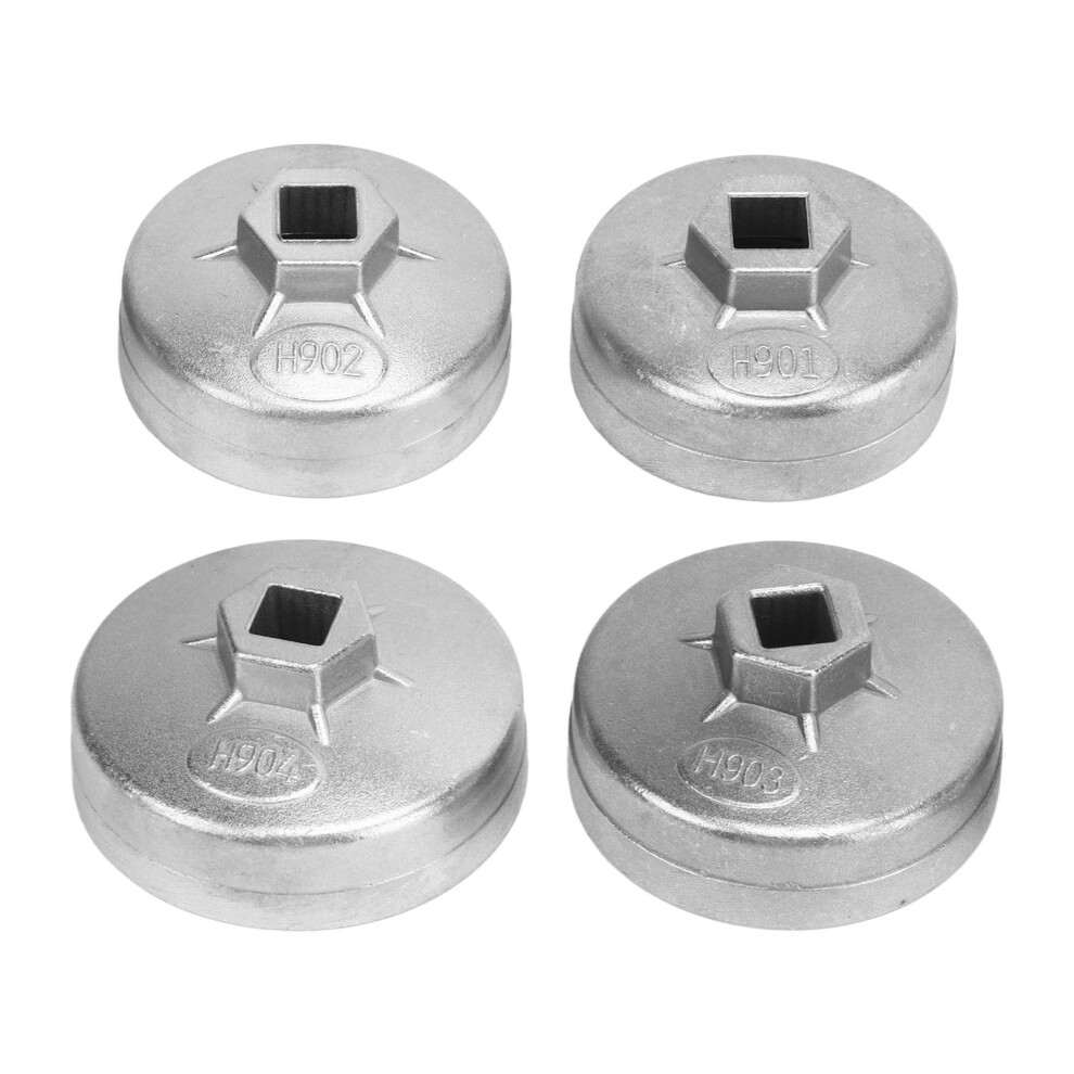 4Pcs Oil Filter Wrench Aluminum Alloy Efficient 9121376020360