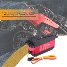 Servomoteur numérique à engrenages métalliques DS5160, couple élevé, étanche, 60 kg, 180, pour voiture robot RC 1/6 Axial SCX6 1/5 Redcat Baja