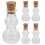 Bottles Glass Bottle Charms present Diy Projects Decorative Bottle 16*30mm 5Pcs 5