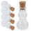 Bottles Glass Bottle Charms present Diy Projects Decorative Bottle 16*30mm 5Pcs 1