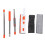 3-Section Window Squeegee Kit with Extension Pole for Car and High Windows 2