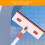 3-Section Window Squeegee Kit with Extension Pole for Car and High Windows 4