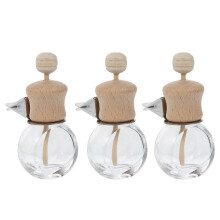 3Pcs Air Vent Perfume Bottles Auto Fragrance Ornaments Aromatherapy Diffusers