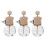 3Pcs Air Vent Perfume Bottles Auto Fragrance Ornaments Aromatherapy Diffusers 1