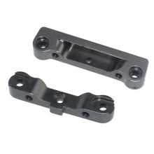 Soporte de brazo de suspensión inferior trasero de metal 8045 para coche RC de 1/8 (08423, 08425, 08427, 9020, 9072, 9116 y 9203), color gris