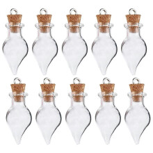 Mini Wishing Bottles High Boron Silicate Glass Diy Projects Friends Family 30Pcs