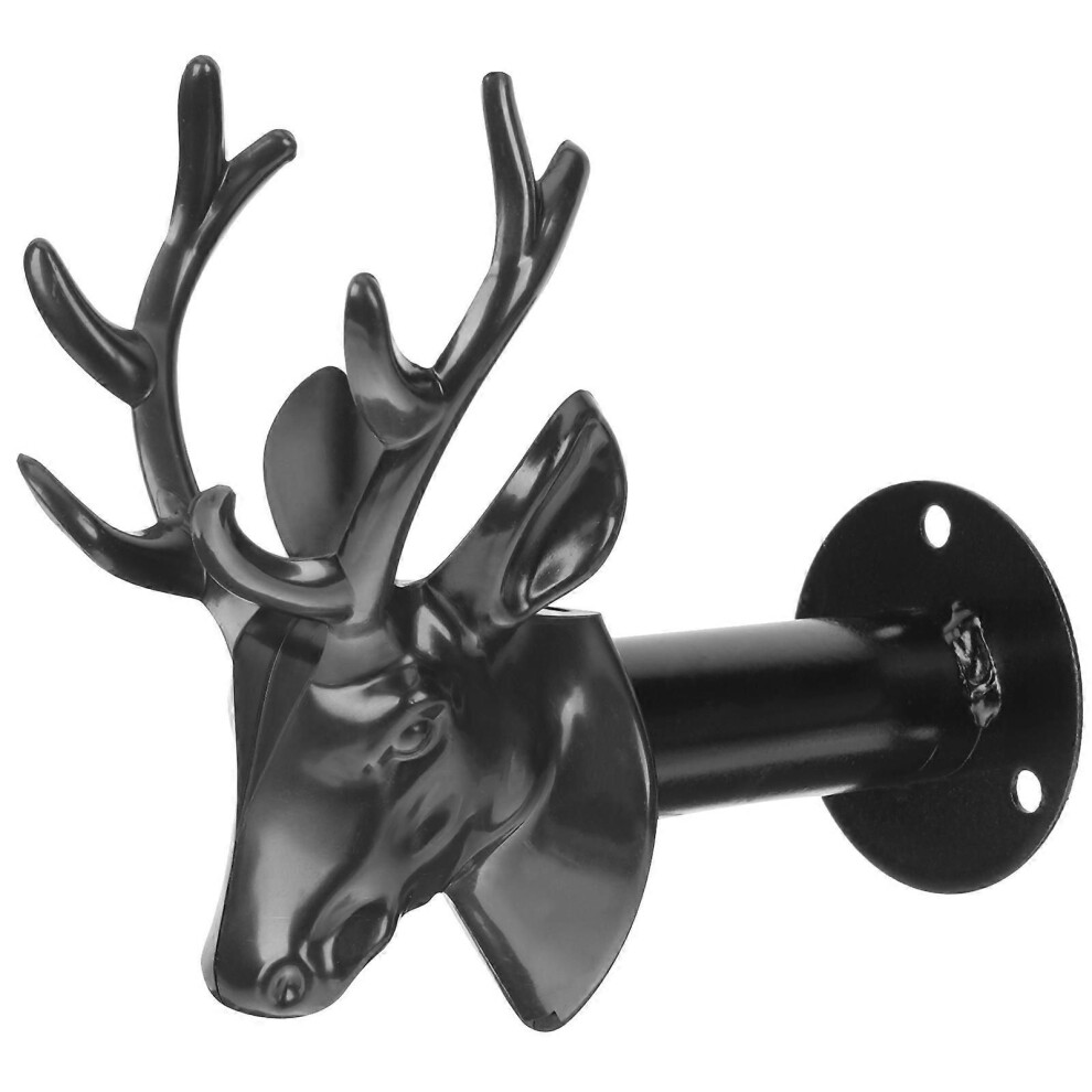 Cintre mural en forme de tête de cerf, décoration murale en fer pour chambre à coucher, présentoir à