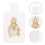 Lot de 2 bouteilles d'eau bénite vides (100 ml) 2