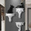 Floating Wall Shelf Wall-mounted Rack Storage Board Resin Hanging Storage Shelf 4