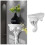 Floating Wall Shelf Wall-mounted Rack Storage Board Resin Hanging Storage Shelf 2