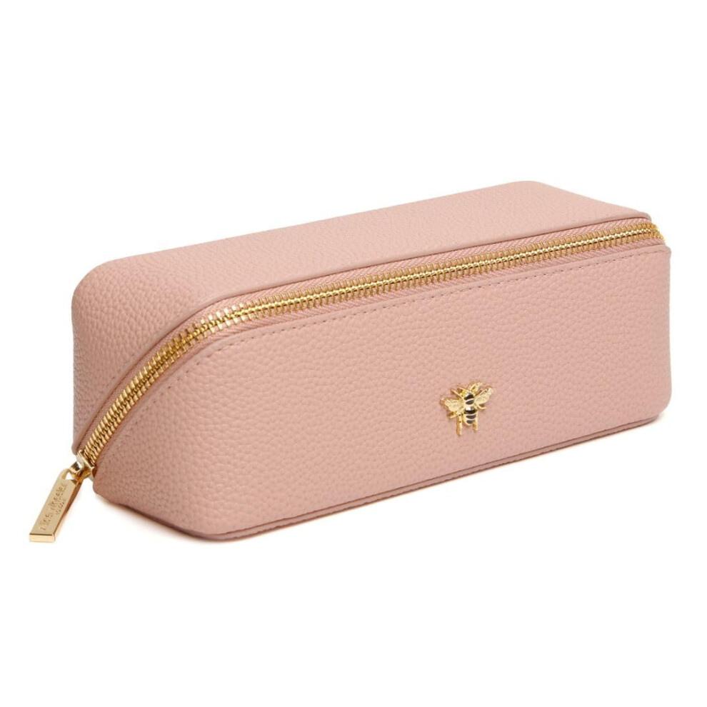 Alice Wheeler London (Pink) Bee Mini Makeup Train Case