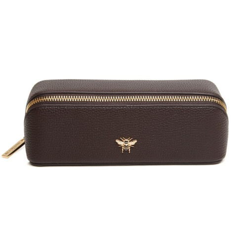 (Chocolate) Bee Mini Makeup Train Case 1