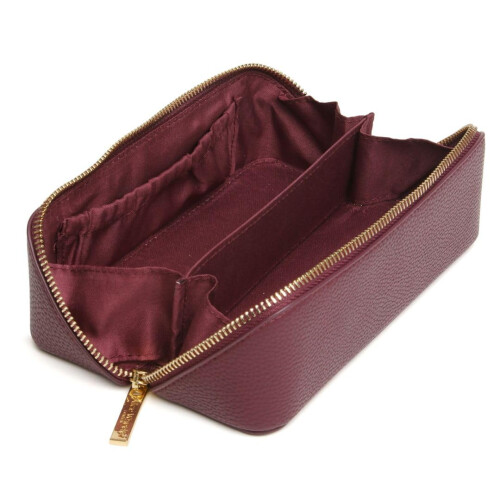 (Berry) Bee Mini Makeup Train Case 2