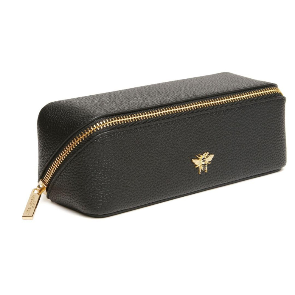 Alice Wheeler London (Black) Bee Mini Makeup Train Case