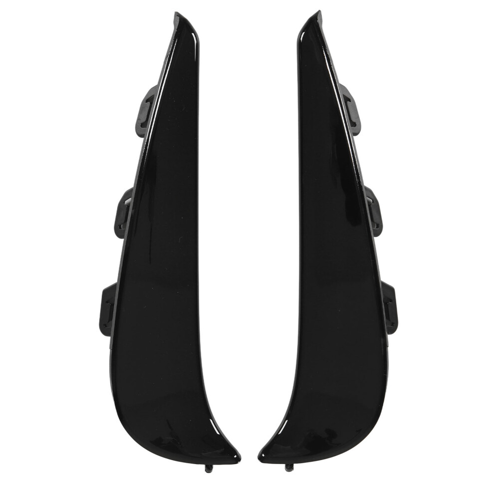 Gloss Front Bumper Fog Grille Ari Vent Cover Black 9121376020698