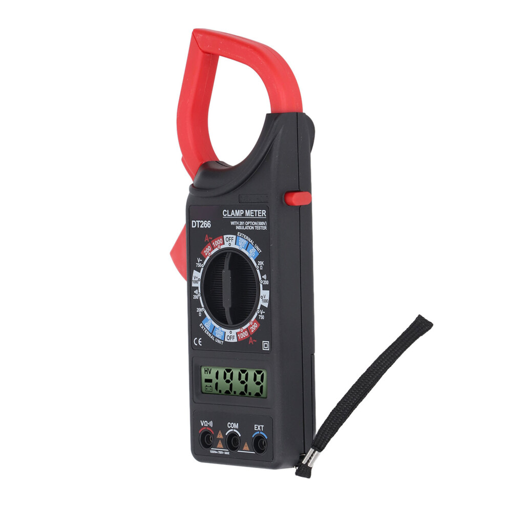 Clamp Multimeter Tester: Hd Backlit Ncv High Accuracy For Electricians 9381331226026