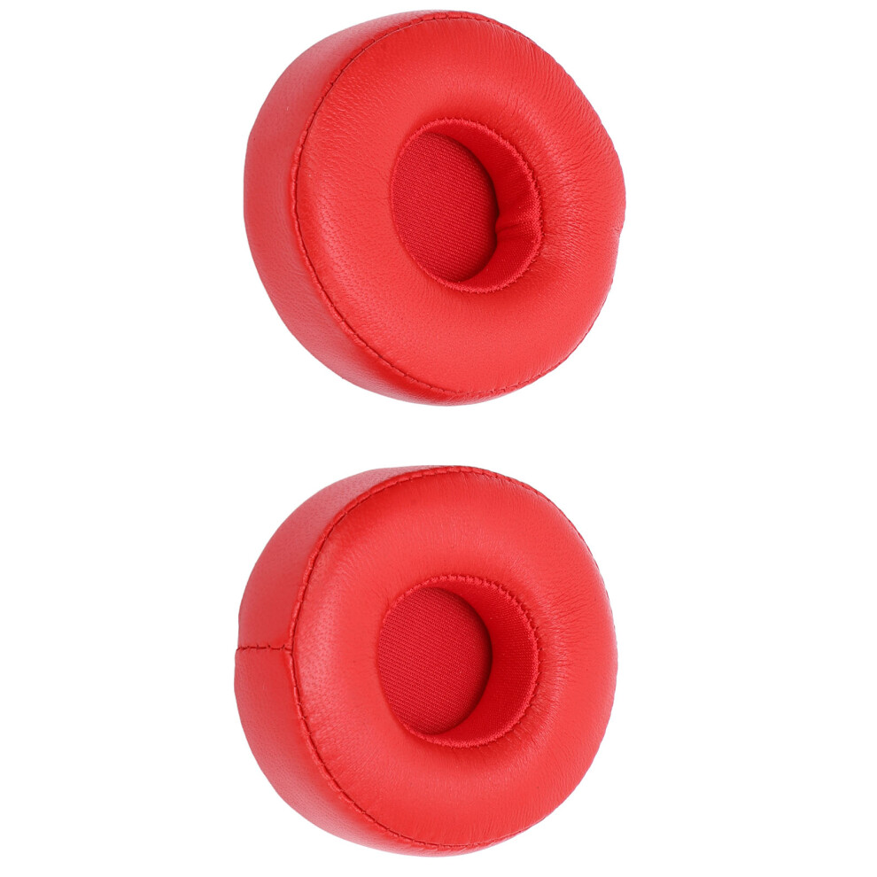 Sheepskin Ear Pads For Headphones, Noise Isolating Memory Foam Red 7891331226992