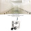 Stainless Steel Truck Tool Box Latch Fold T-Handle Lock 517g 5